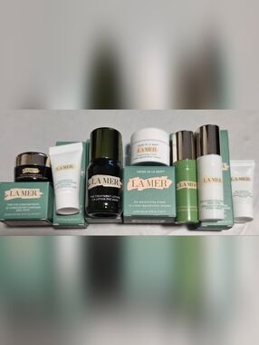 7 PC La Mer Skincare Set Bundle
